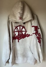 Johnny Blaze Method Man Wu-Tang Vintage White Sweatshirt  Size 2XL  Hoodie J2068