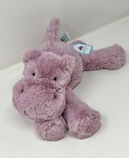 GENUINE Jellycat Medium Smudge Hippo Original Floppy Plushie + Tags BNWT NEW