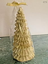 Gold Xmas tree shaped large 11