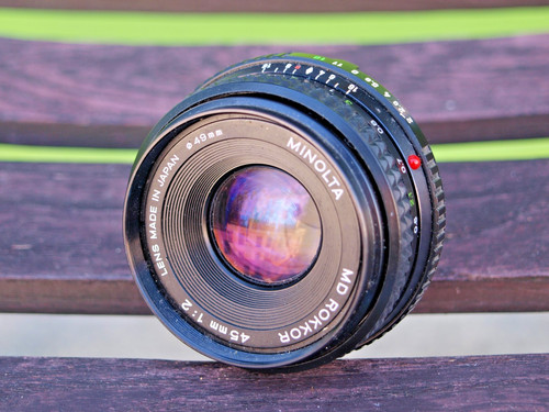 Minolta rokkor 45mm f2 - md,