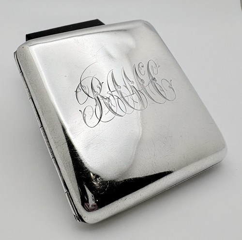 Rare sterling silver cigarette - silver,