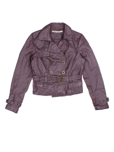 Y2k jane norman leather jacket - y2k,