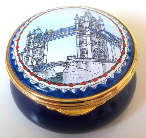 Staffordshire enamel trinket