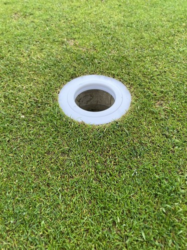 Circular putting cup minimizer - putting,