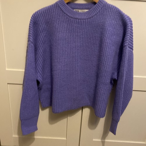 Zara purple jumper size - ,