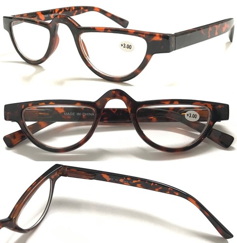 Retro half rim reading - reading, glasses