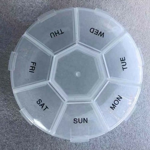 Mini round day pill - round,