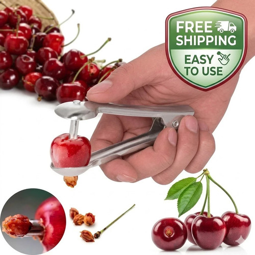 Cherry pitter stainless - cherry, steel