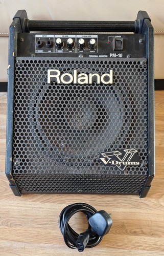 Roland drums with - roland, pm-10