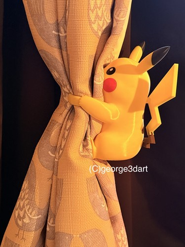 Pokémon pikachu curtain - ⚡,