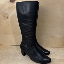 Gabor Rosheen Black Leather