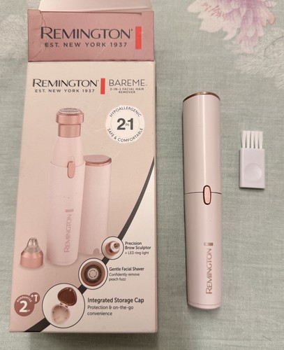 Remington bareme 1 facial - remington, 2-in-1