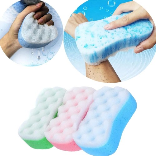 3pcs soft bath sponges - soft,
