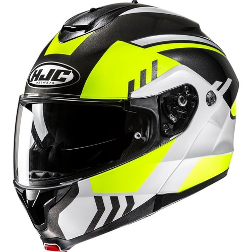 Hjc c91n kaon yellow - c91n, flip
