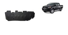 Steel fuel tank guard for