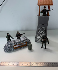 World Peacekeepers  1:18 Toy Soldiers + accessories Watch Tower Lanard Corps