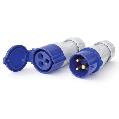 16a ehu blue plug - 16a, socket