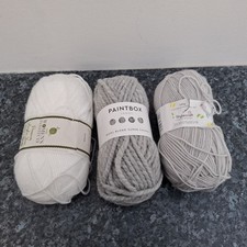 Grey white wool bundle of - grey,
