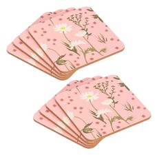 Pack Of 4 Coasters And Place