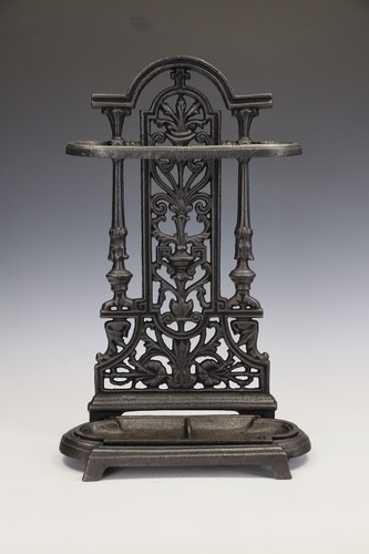 Cast iron stick stand umbrella - iron, stand/umbrella