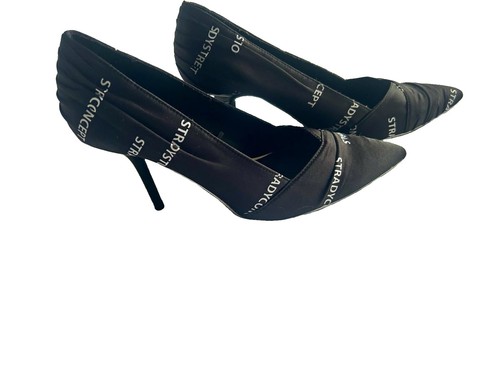 Stradivarius black pointed toe - stradivarius,