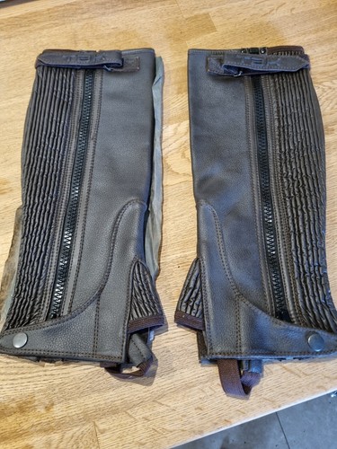 Tbk half chaps - half, brown