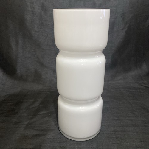 Vintage white hoop vase - vintage, space