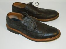 Vintage Hardy Amies Savile Row London Pebble grain brogue shoes size 11
