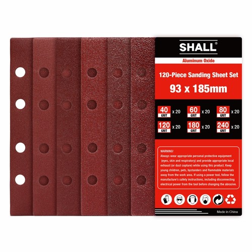 Shall 120pc sandpaper sanding - shall,
