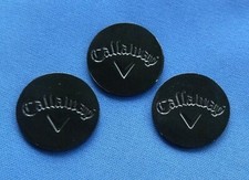 3x CALLAWAY 1" METAL GOLF BALL MARKERS