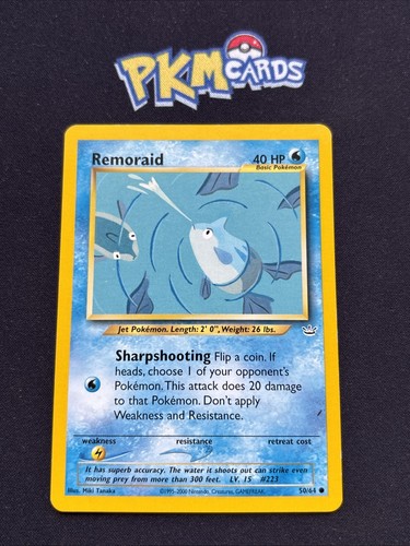 Pokémon tcg remoraid neo - tcg,