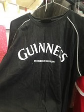 Guinness L/XL Short Sleeved T-shirt Black