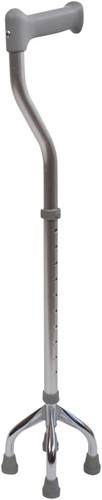 Quad cane small base swan - small,