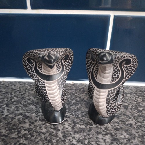 Vintage pair hand carved - pair,