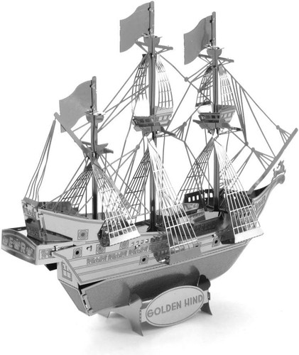 Metal earth golden hind - metal,