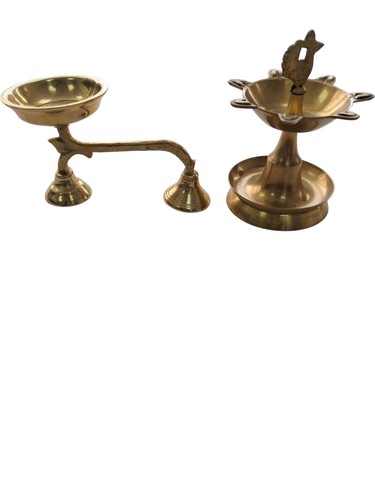 Vintage brass candle holder - vintage,