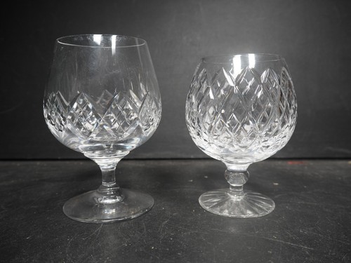 Cut crystal brandy balloon - cut,