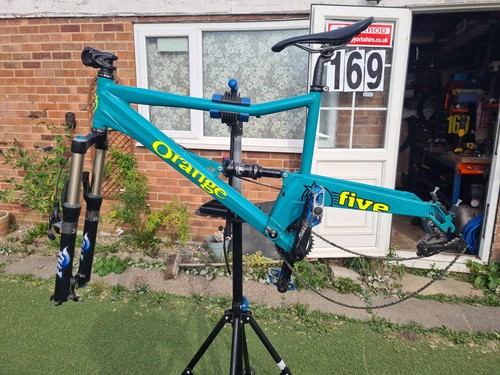 Orange five mountain bike - orange,