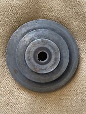VINTAGE SMART & BROWN ALUMINIUM 3 STEP LATHE PULLEY