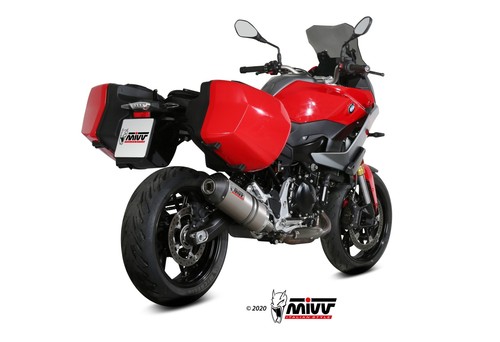 Mivv exhaust muffler oval - exhaust,