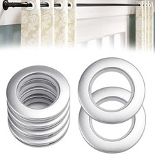 QUCUMER 20 Pcs Curtain Rings