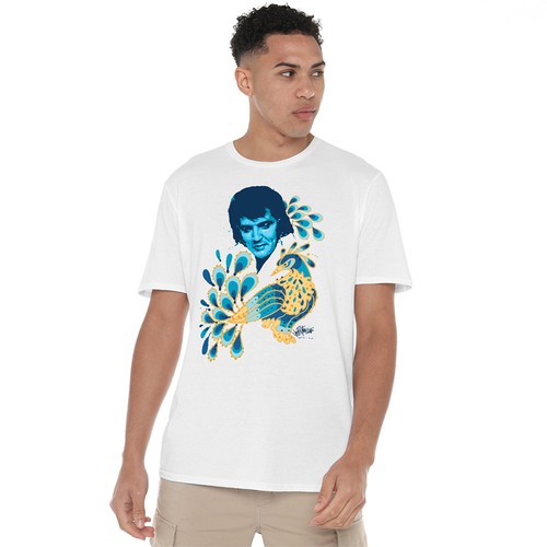Elvis presleypeacock unisex - elvis,