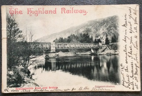 1911 postcard craigellachie - 1911,