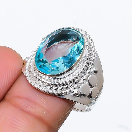 Aquamarine gemstone handmade - aquamarine,