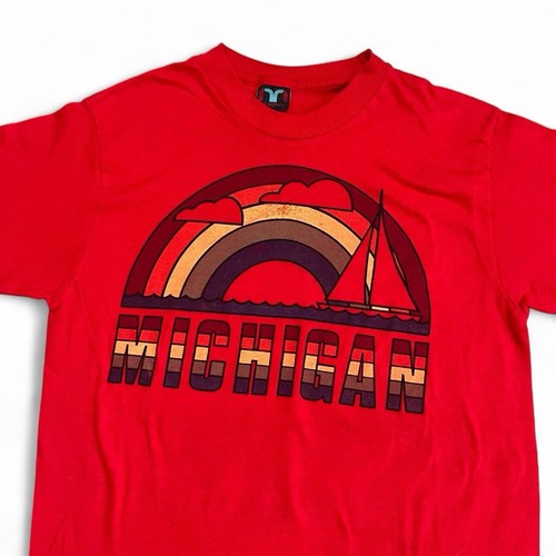 Vtg 80s michigan rainbow - vtg,
