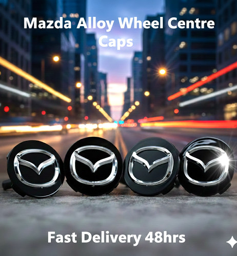 Mazda alloy wheel centre - 3,