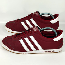 Adidas The Sneeker Originals Men's Trainers Burgundy White Size UK 9