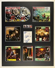 Iron maiden signed - maiden,