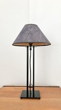 Black Table Lamp 4 Bar Modern