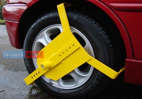 Heavy duty wheel clamp - heavy,